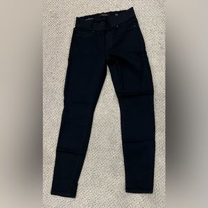 Liverpool Black denim legging size 4 NWOT